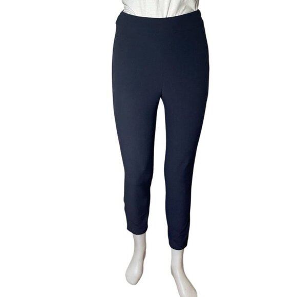 EXPRESS Blue Pantsuit Dark Navy Pants Double Breasted Blazer Jacket Size Small - Picture 6 of 12